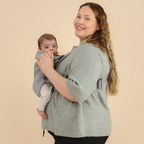 BabyBjorn marsupiu anatomic Mini pentru 3.2 -11 kg Dusty Pink, Tesatura