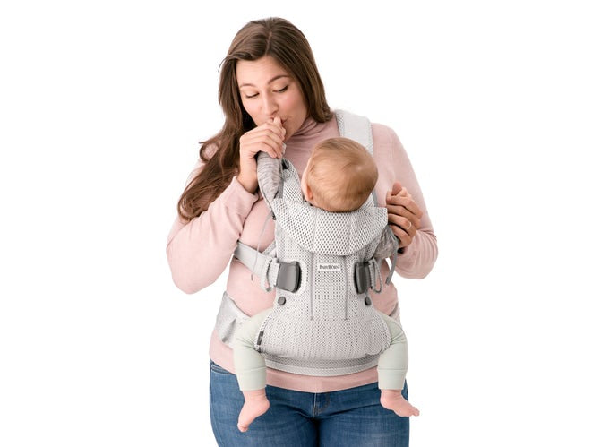 BabyBjorn marsupiu anatomic One Air Greige 3D Mesh 02