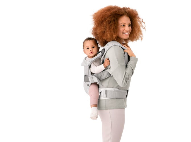 BabyBjorn marsupiu anatomic One Air Greige 3D Mesh 03