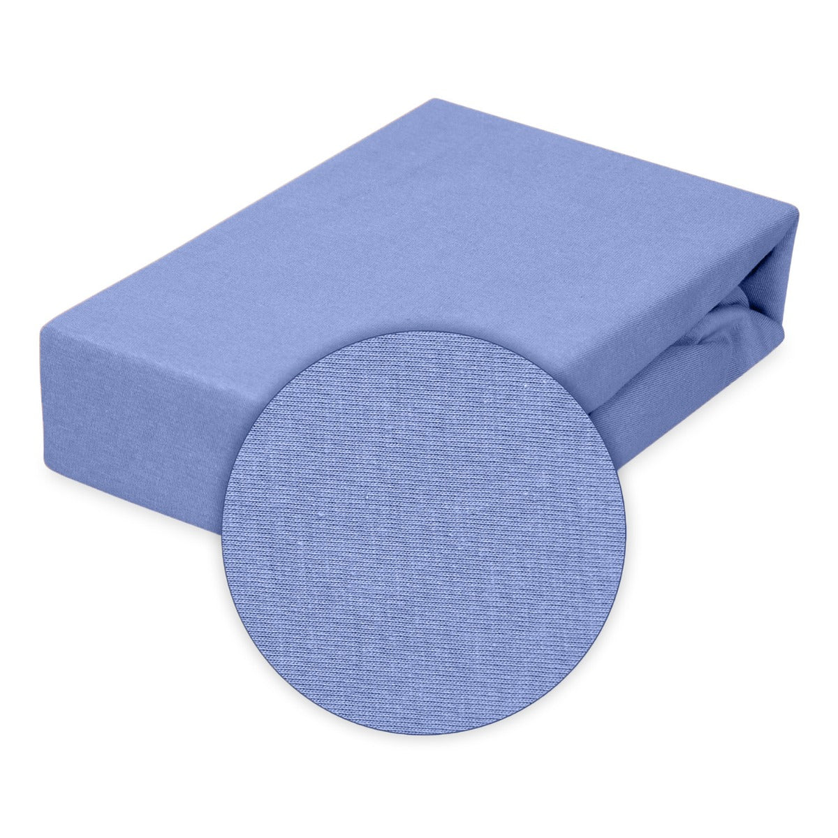 BabyMatex cearsaf cu elastic jersey 120x60 cm Dark Blue