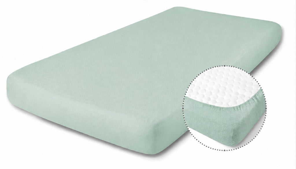 BabyMatex cearsaf cu elastic jersey 60x120 cm Menta Imagine secundară a produsului
