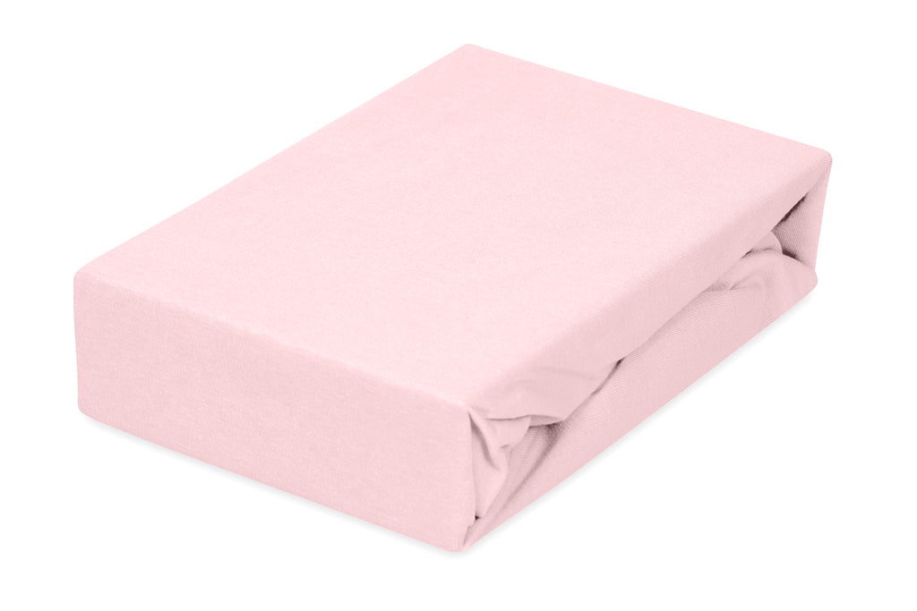 BabyMatex cearsaf cu elastic jersey 60x120 cm Pudra