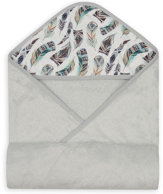 BabyMatex prosop de baie cu gluga Bamboo 100x100 cm Gri