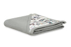 BabyMatex prosop de baie MUSLIN DESIGN cu gluga 85x85 cm Gri cu stil indian