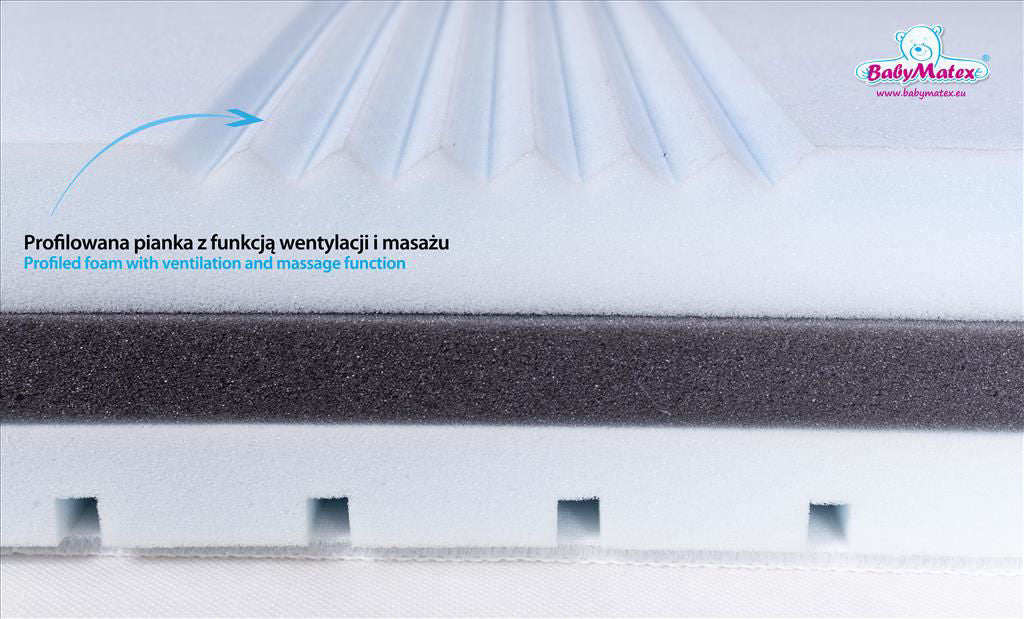 BabyMatex saltea ortopedica Fresh 120x60x10 cm