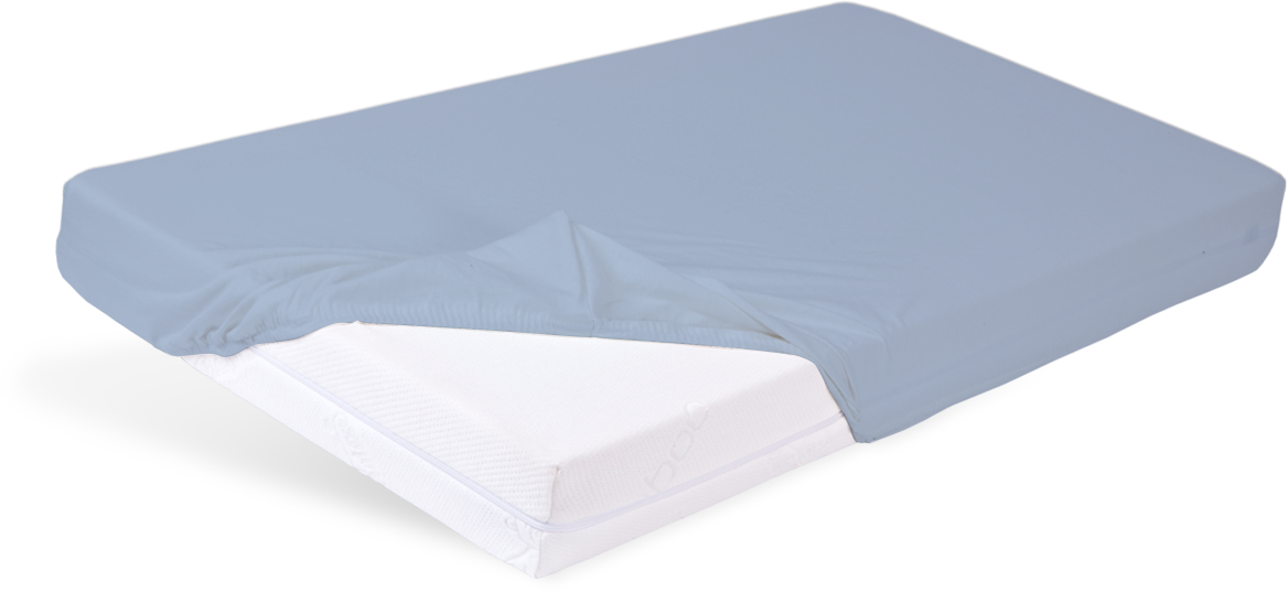 BabyMatex cearsaf cu elastic Bamboo impermeabil 120 x 60 cm  , Blue