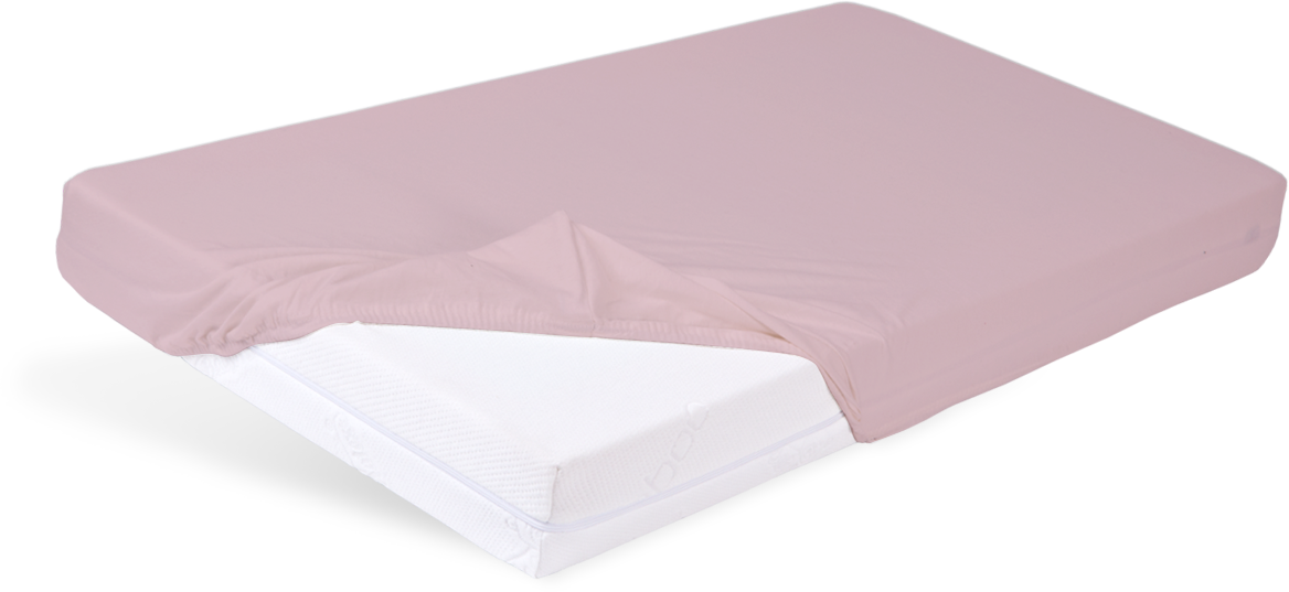BabyMatex cearsaf cu elastic Bamboo 120 x 60 cm  , Roz