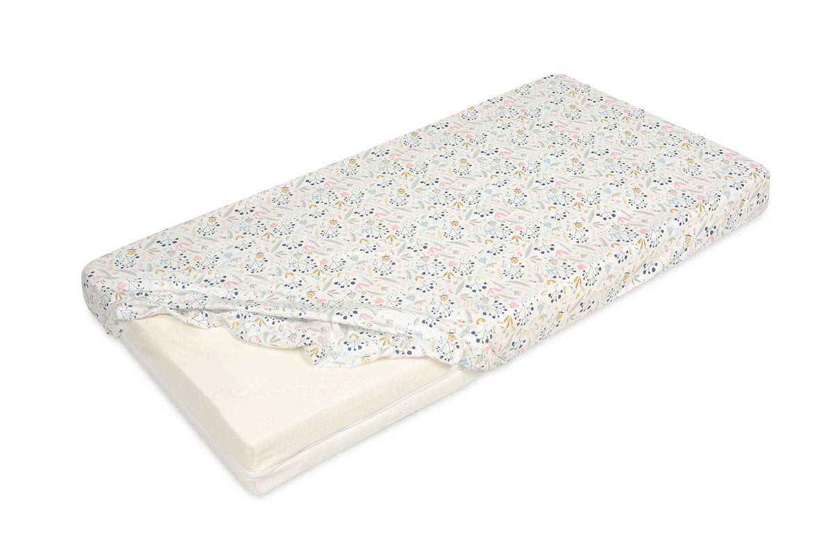 BabyMatex cearsaf imprimat bumbac cu elastic 120x60 cm  02