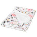 BabyMatex patura bebe Ines 75x100 cm,  Flori