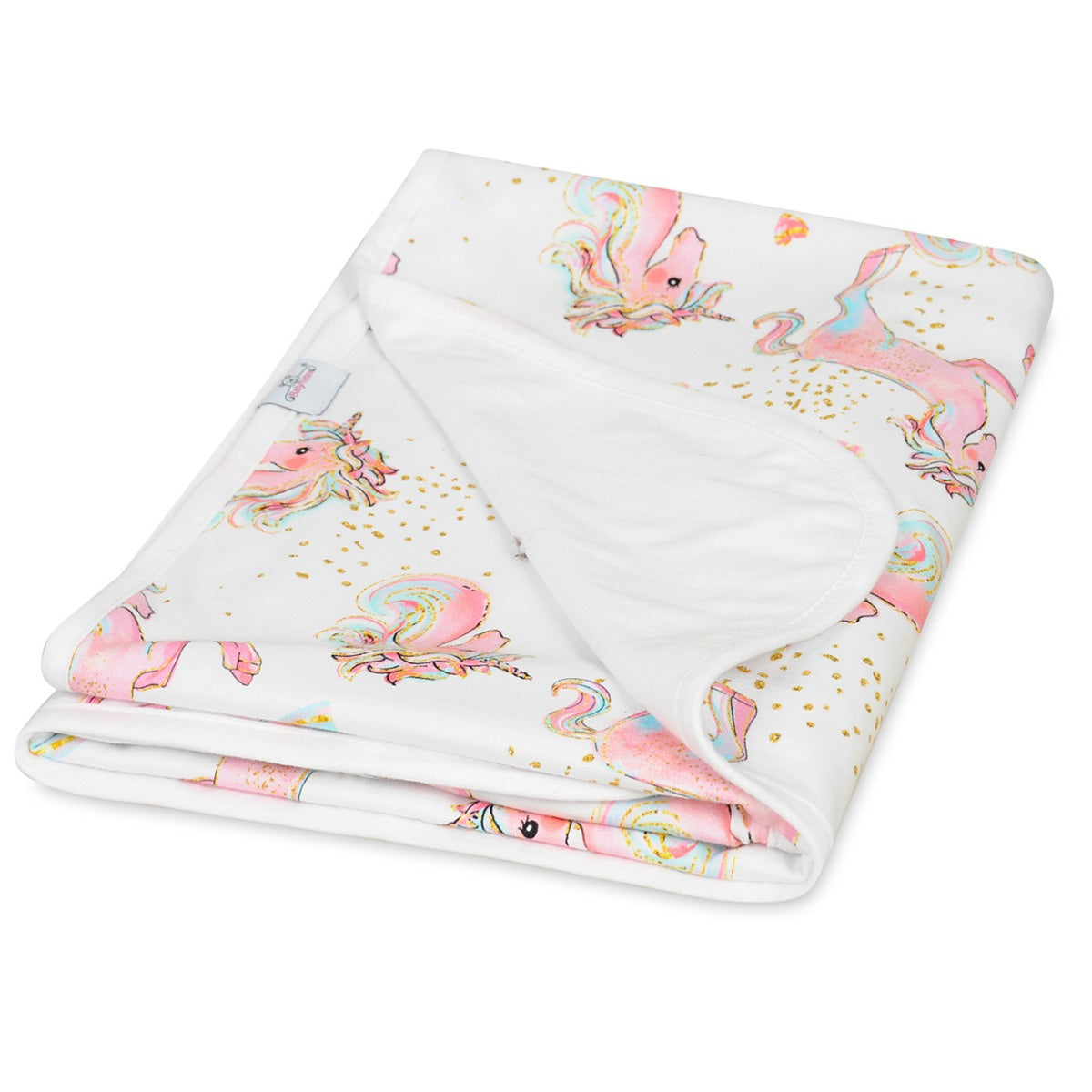 BabyMatex patura bebe Ines 75x100 cm,  Unicorn