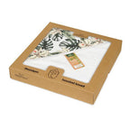 BabyMatex prosop de baie cu gluga Bamboo 100x100 cm Alb