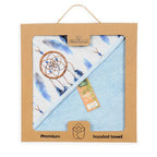 BabyMatex prosop de baie cu gluga Bamboo 100x100 cm Albastru