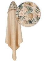 BabyMatex prosop de baie cu gluga Bamboo 100x100 cm Bej