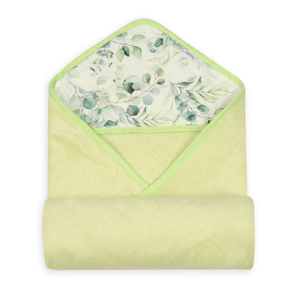 BabyMatex prosop de baie cu gluga Bamboo 100x100 cm Green
