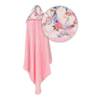 BabyMatex prosop de baie cu gluga Bamboo 100x100 cm Roz