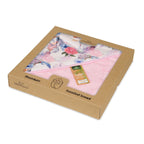 BabyMatex prosop de baie cu gluga Bamboo 100x100 cm Roz