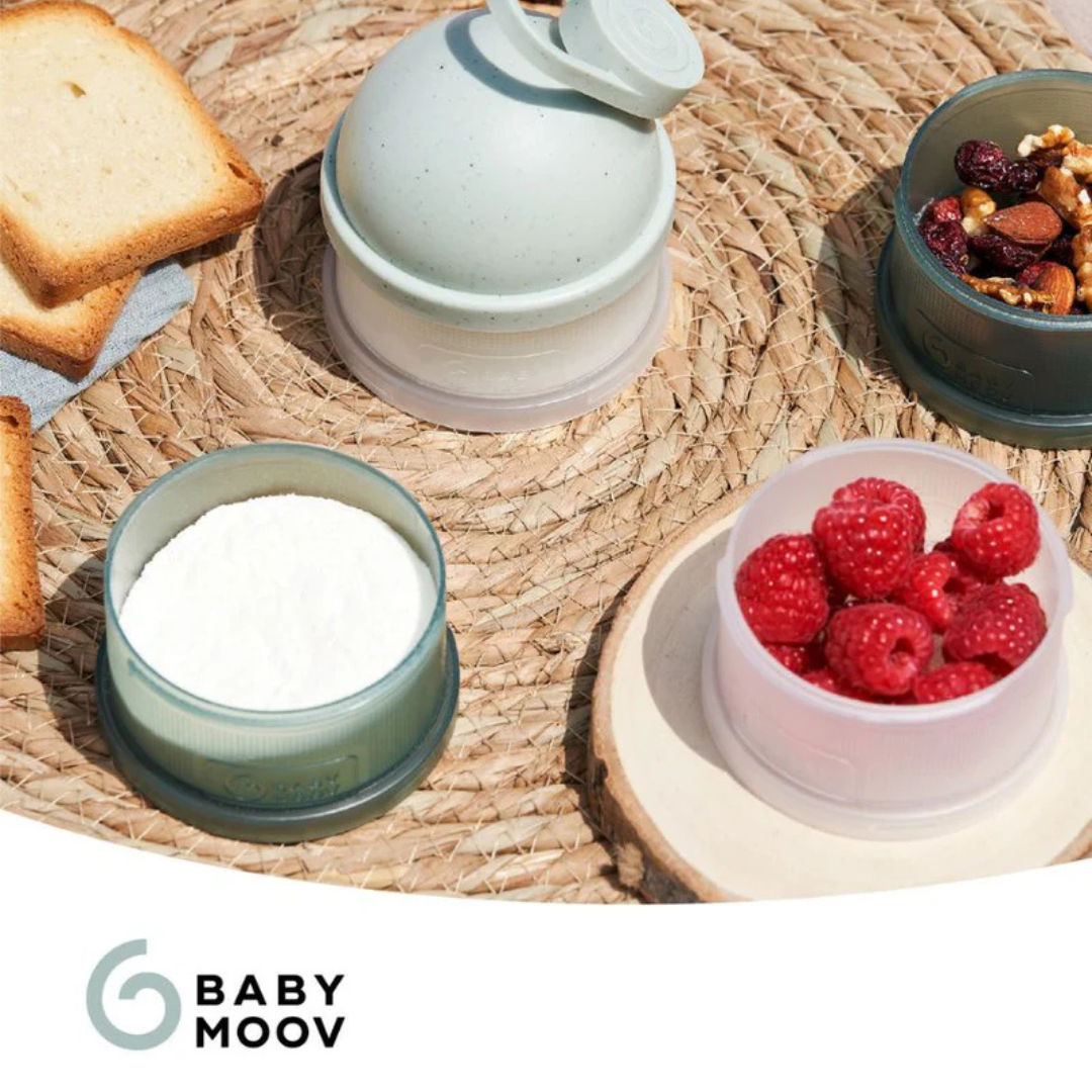 Babymoov dozator lapte praf Babydose 0m+ Mineral Green