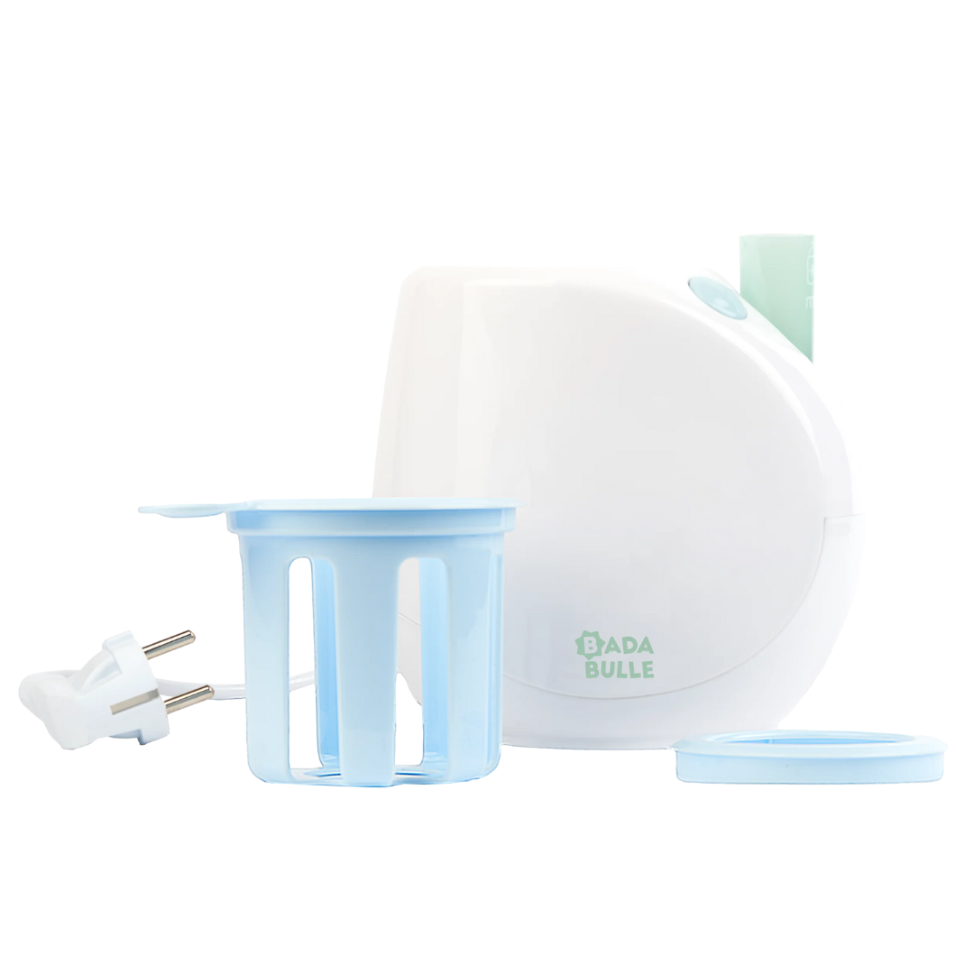 Badabulle incalzitor de biberoane/borcane pentru casa si masina Easy+ Pastel Imagine principală a produsului