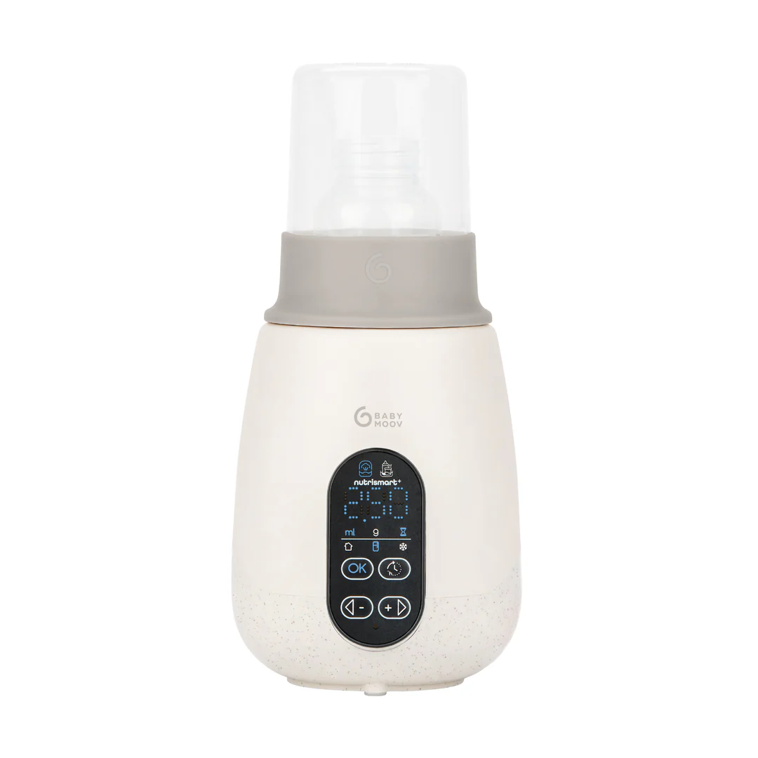 Babymoov Incalzitor si sterilizator biberoane casa si masina NutriSmart+ Mineral Beige