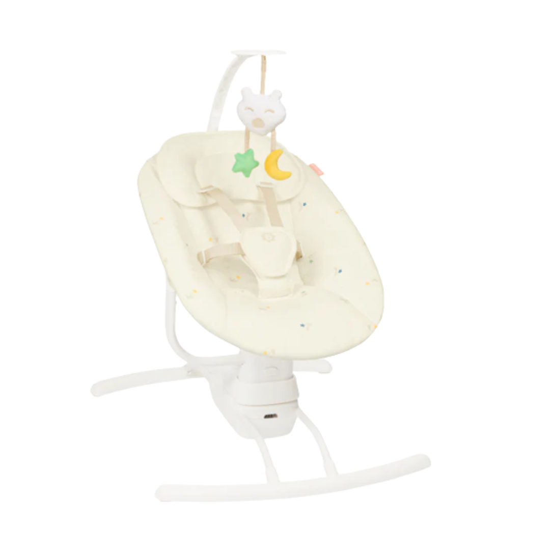 Babymoov leagan cu balansare stanga-dreapta 0-9 kg, Crem