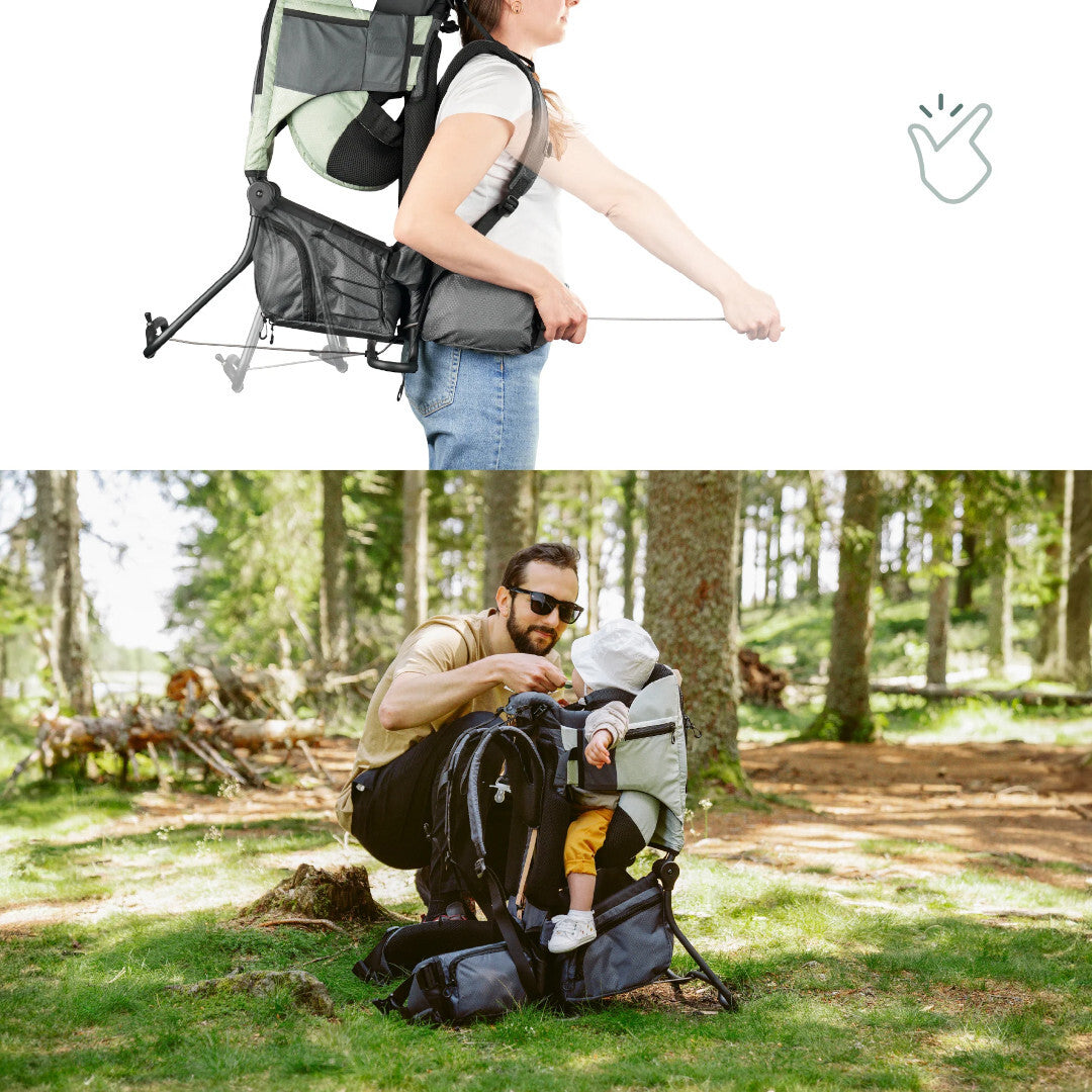 Babymoov port-bebe pentru drumetii Moov and Hike 6m+