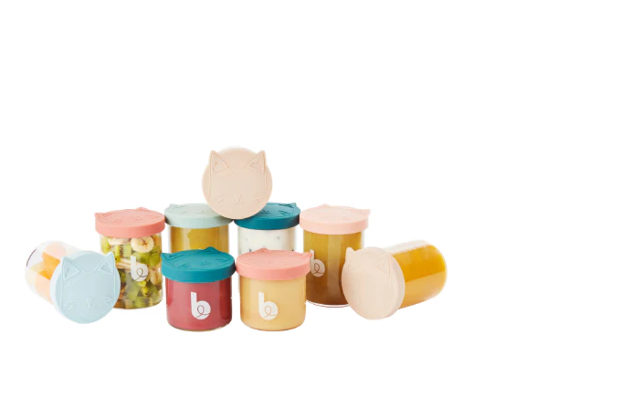 Babymoov set boluri din sticla ISY 6x250 ml + 3x120 ml Imagine principală a produsului