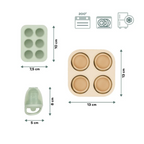 Babymoov set recipiente din silicon si feeder pentru bebelusi 0m+