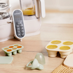 Babymoov set recipiente din silicon si feeder pentru bebelusi 0m+