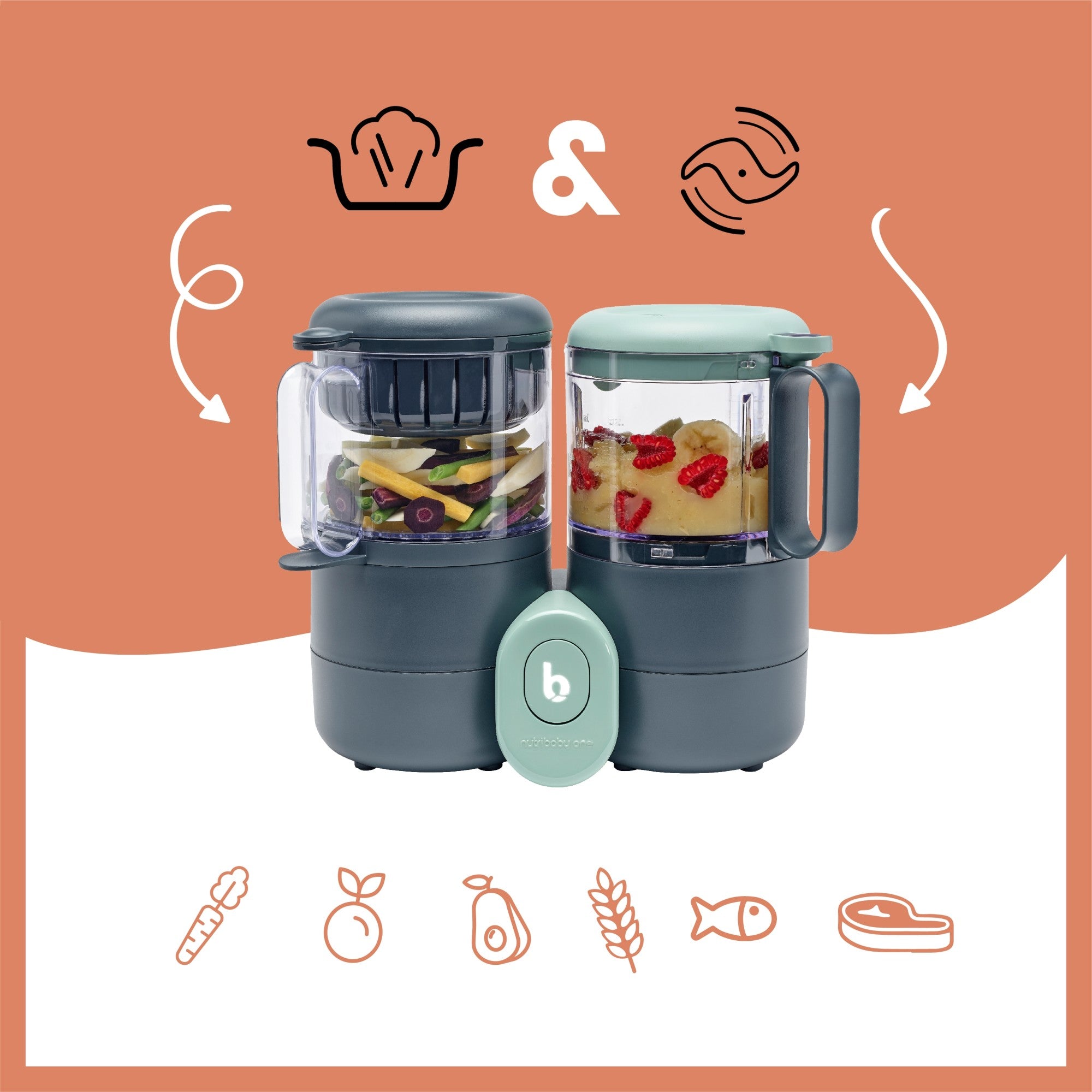 Babymoov Robot multifunctional 4in1 Nutribaby ONE A001133 04