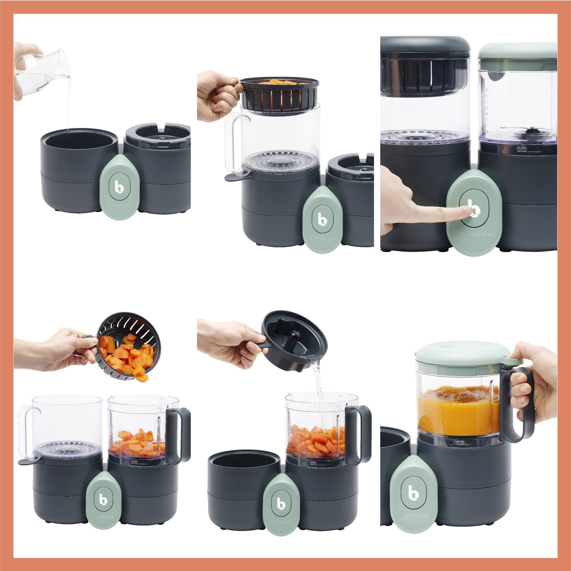 Babymoov Robot multifunctional 4in1 Nutribaby ONE A001133 07