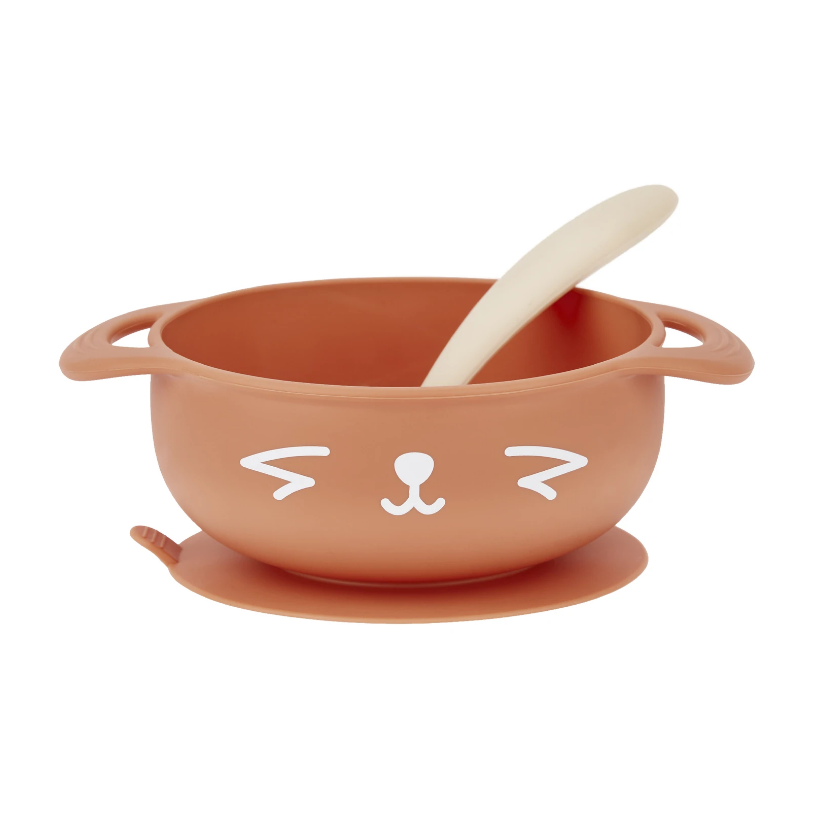 Babymoov set de hranire Taste' ISY din silicon 12m+, Vulpita 01 Imagine principală a produsului