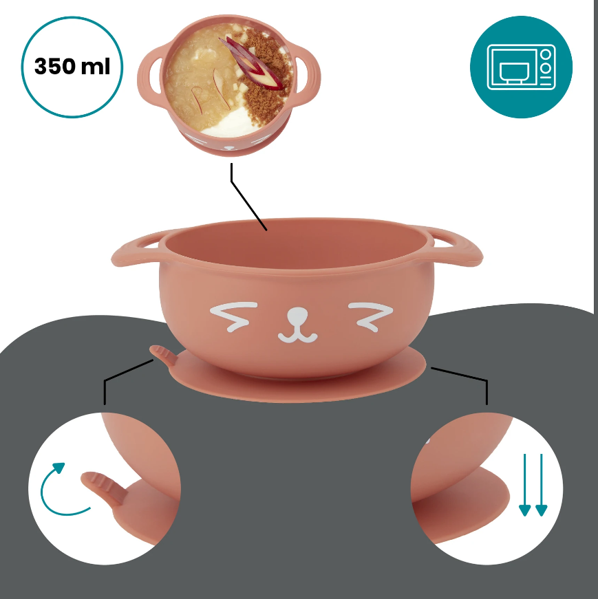 Babymoov set de hranire Taste' ISY din silicon 12m+