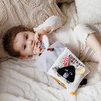 Baby Ono jucarie carticica moale cu contrast 0m+ Mouse