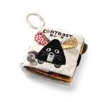 Baby Ono jucarie carticica moale cu contrast 0m+ Mouse