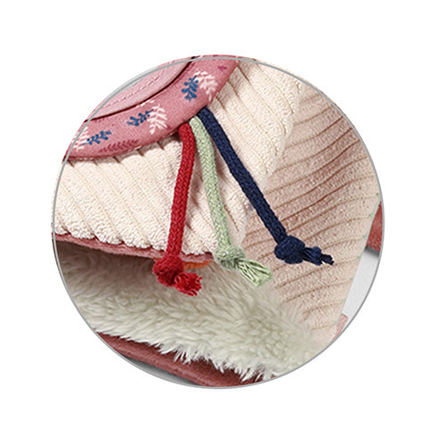 Baby Ono jucarie carticica moale cu activitati senzoriale 0m+ Rabbit Karo