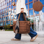 Baby Ono geanta mamici CAMI 45 x 12 x 30 cm Brown
