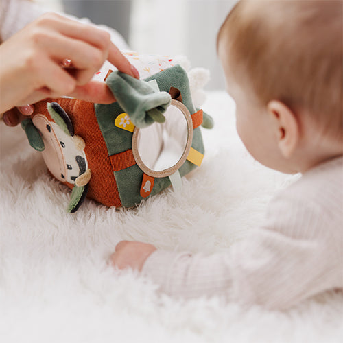 Baby Ono jucarie cub moale cu activitati 0m+ Cow Bingo
