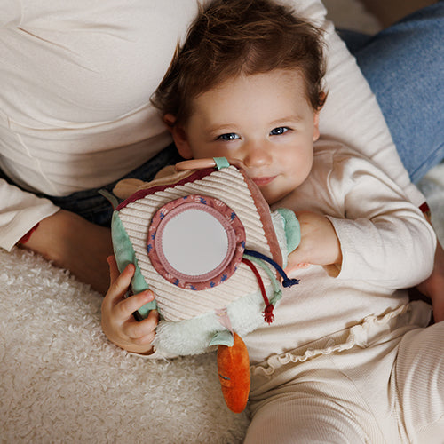 Baby Ono jucarie cub moale cu activitati 0m+ Rabbit Karo
