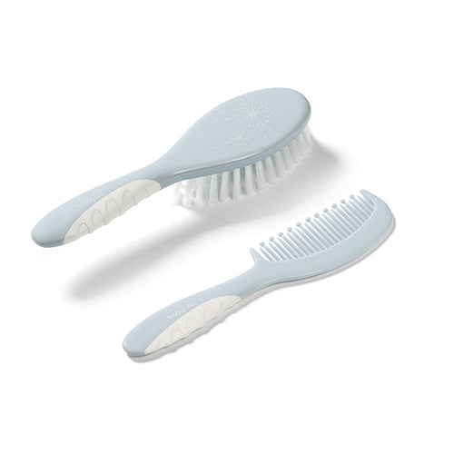 Baby Ono set perie si peptene Soft 0m+ Blue