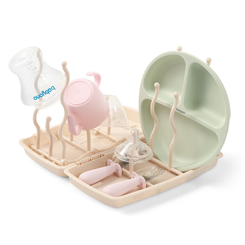 Baby Ono uscator universal pentru biberoane si tetine 0m+ Beige