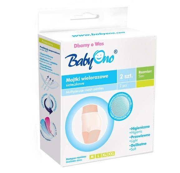 BabyOno chiloti postnatali din plasa XL 02