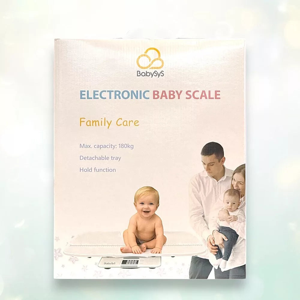 BabySyS Family Care cantar digital 2in1 pentru bebelusi si adulti, max. 180 kg
