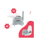 Badabulle booster pliabil Home & Go 6m+