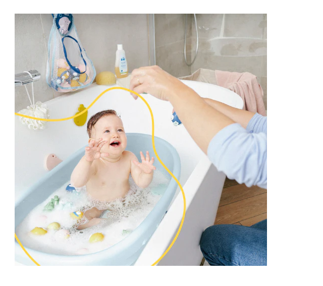 Badabulle jucarie de baie Rigolo Splash 6m+ 6 buc