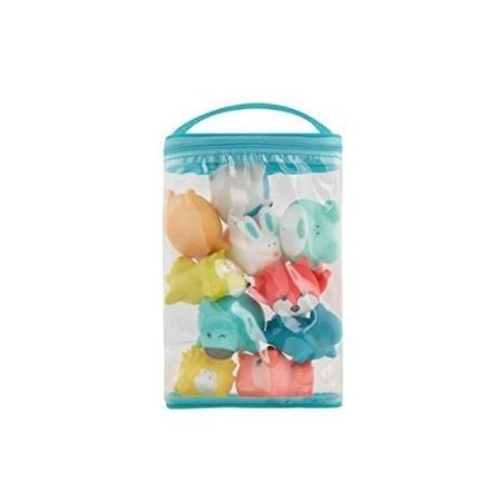 Badabulle jucarie de baie Rigolo Splash 6m+ 10 bucati+saculet