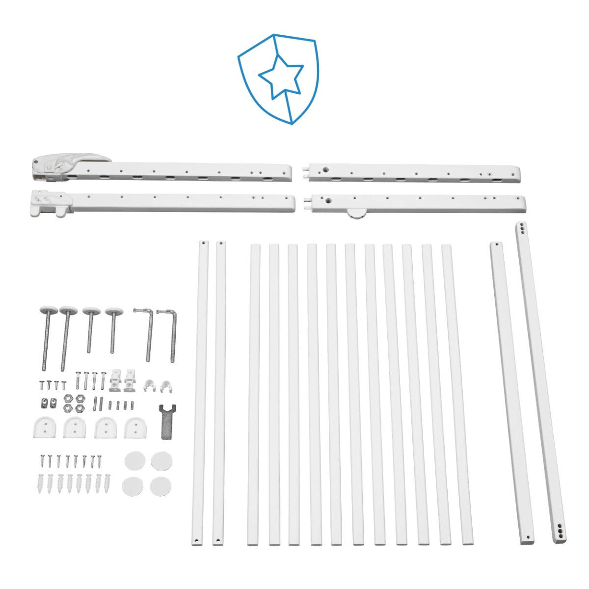 Badabulle poarta de siguranta extensibila 63-106 cm Deco Pop 6m+
