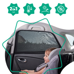 Badabulle set 2 parasolare pentru geam cu functie 2in1