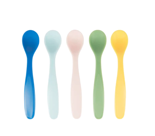 Badabulle set 5 lingurite 6m+ Pastel