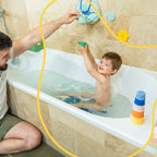 Badabulle set 7 jucarii stivuibile pentru baie 0m+