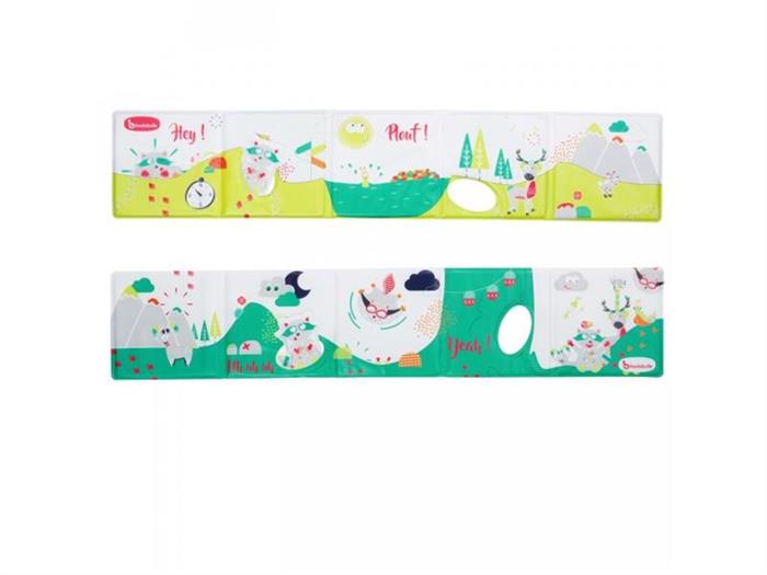 Badabulle carticica multicolora pentru baita 6m+